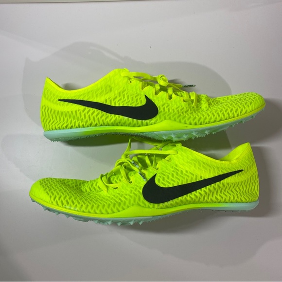 Nike Shoes Mens Nike Zoom Mamba V Track Spikes Shoes Volt Green